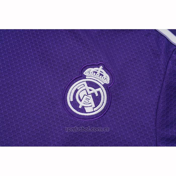 Chandal del Real Madrid Manga Corta 2025-2026 Purpura - Pantalon Corto